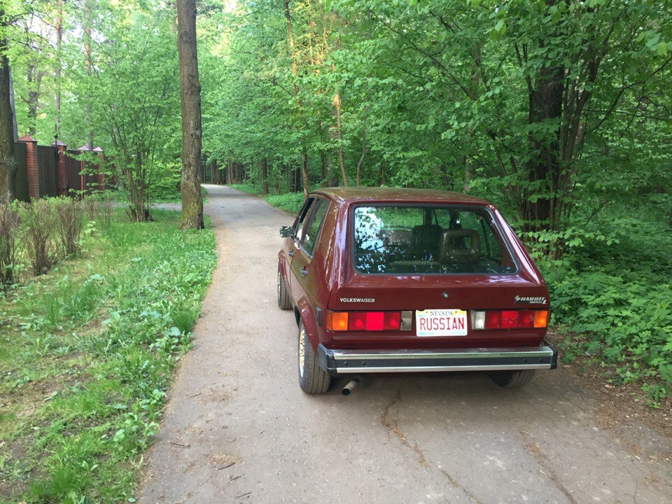 Фото в бортжурнале Volkswagen Golf Mk1
