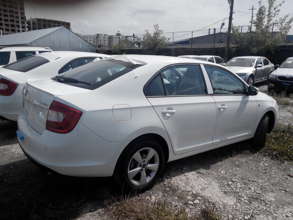 Фото в бортжурнале Skoda Rapid (1G)