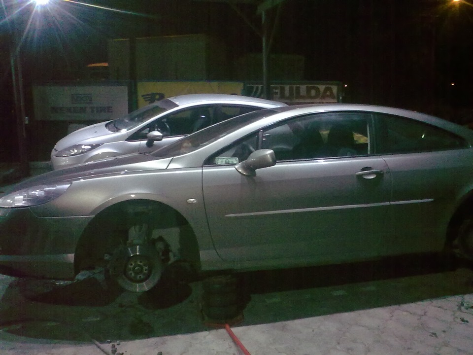 Photo from the logbook Peugeot 407 Coupe