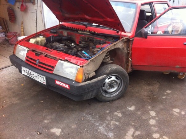 раздетая — Lada 21093