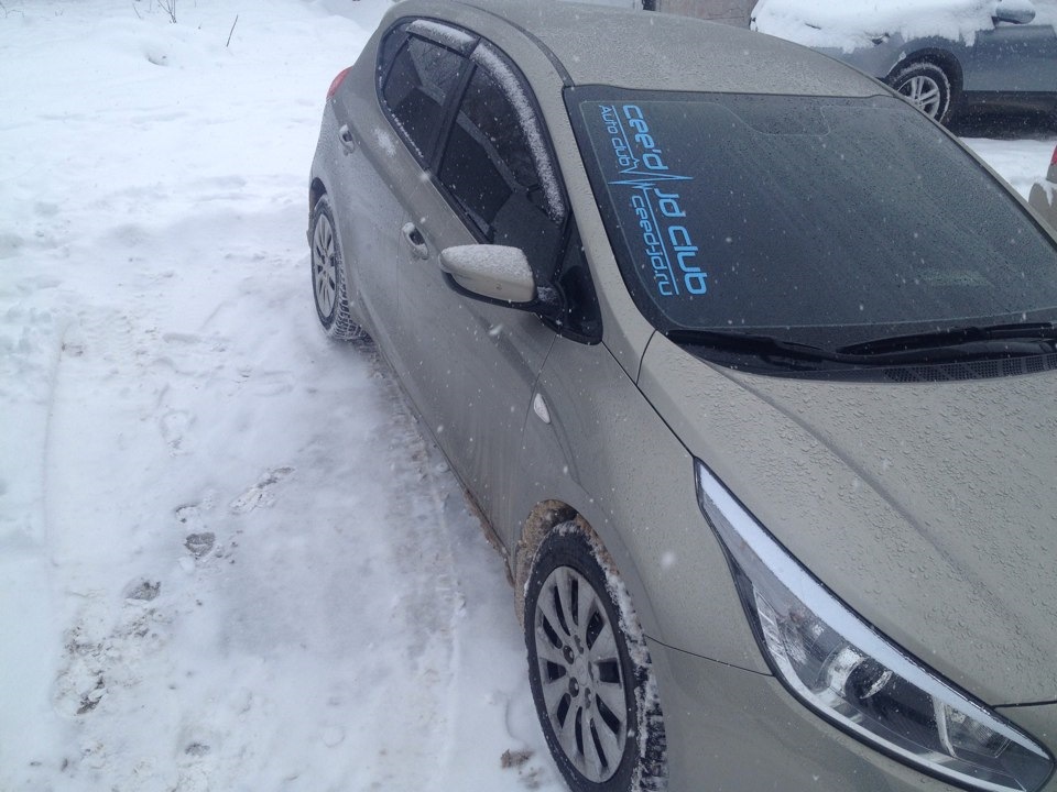 Фото в бортжурнале KIA Ceed (2G)