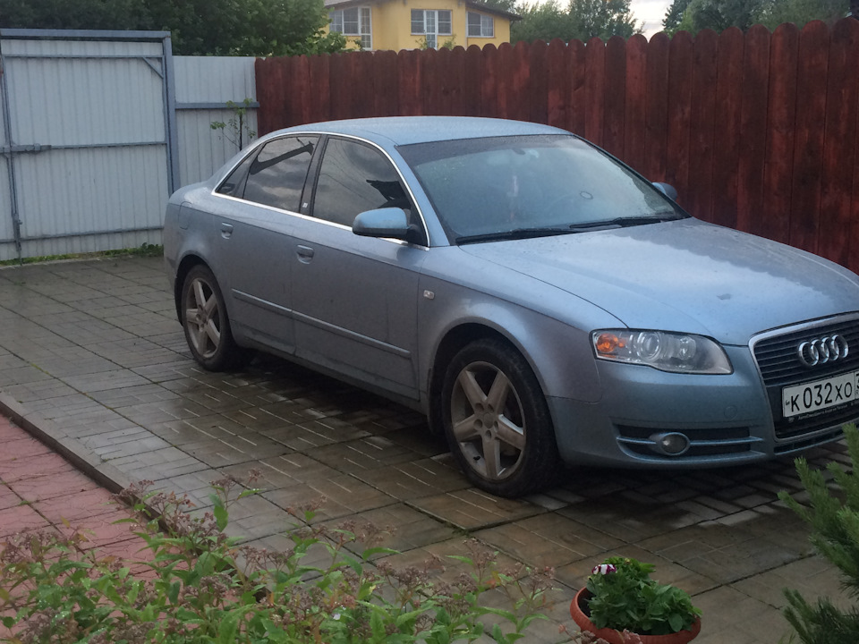 Photo from the logbook Audi A4 (B7)