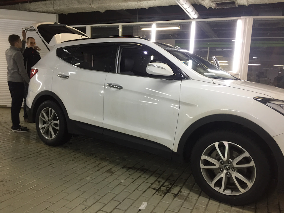 Фото в бортжурнале Hyundai Santa Fe (3G)