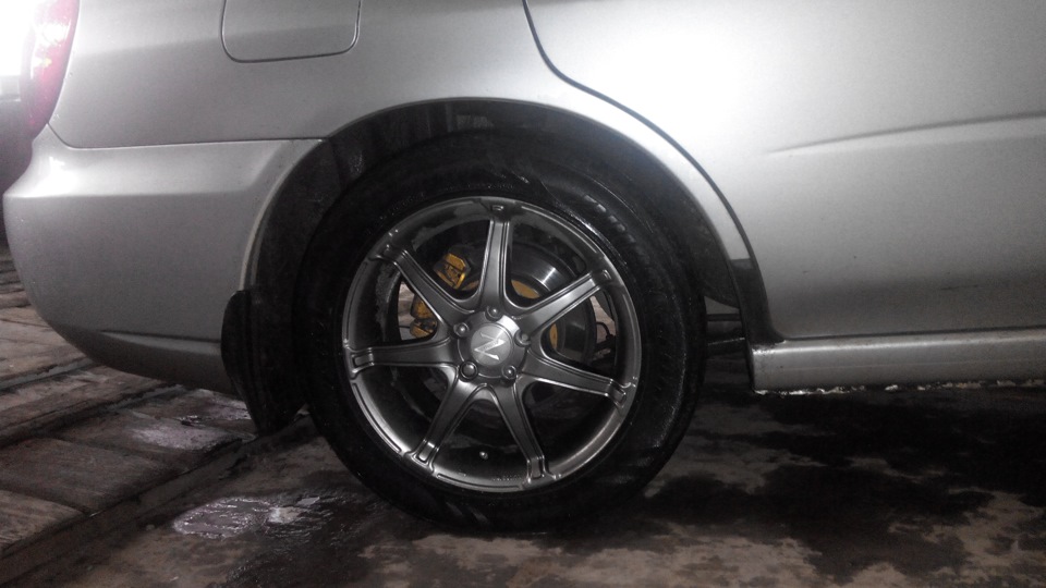 Прощай Bridgestone — Subaru Impreza (GD/GG)
