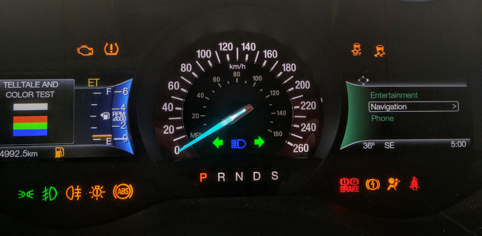 Photo from the logbook Ford Edge (2G)