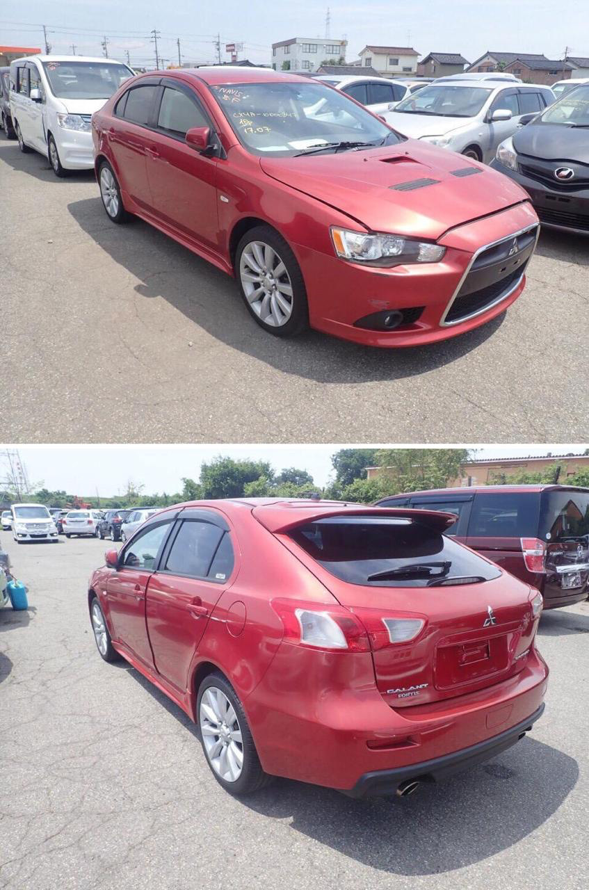 Донор в порту — Mitsubishi Lancer X