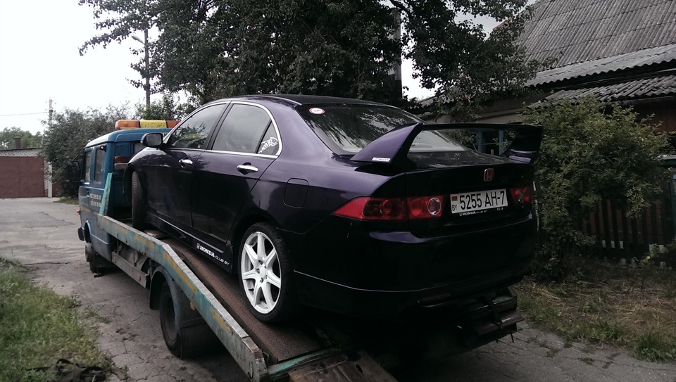 Фото в бортжурнале Honda Accord (7G)