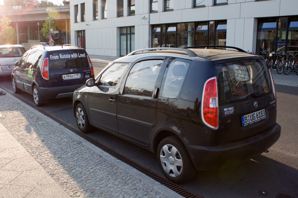 Photo from the logbook Skoda Roomster Scout