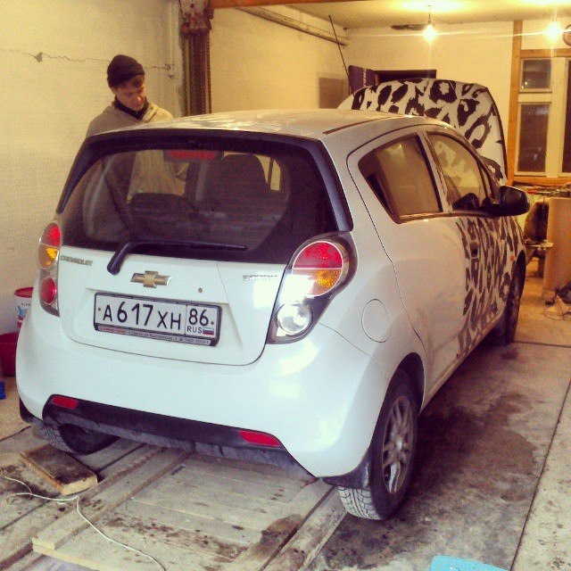 Фото в бортжурнале Chevrolet Spark (M300)