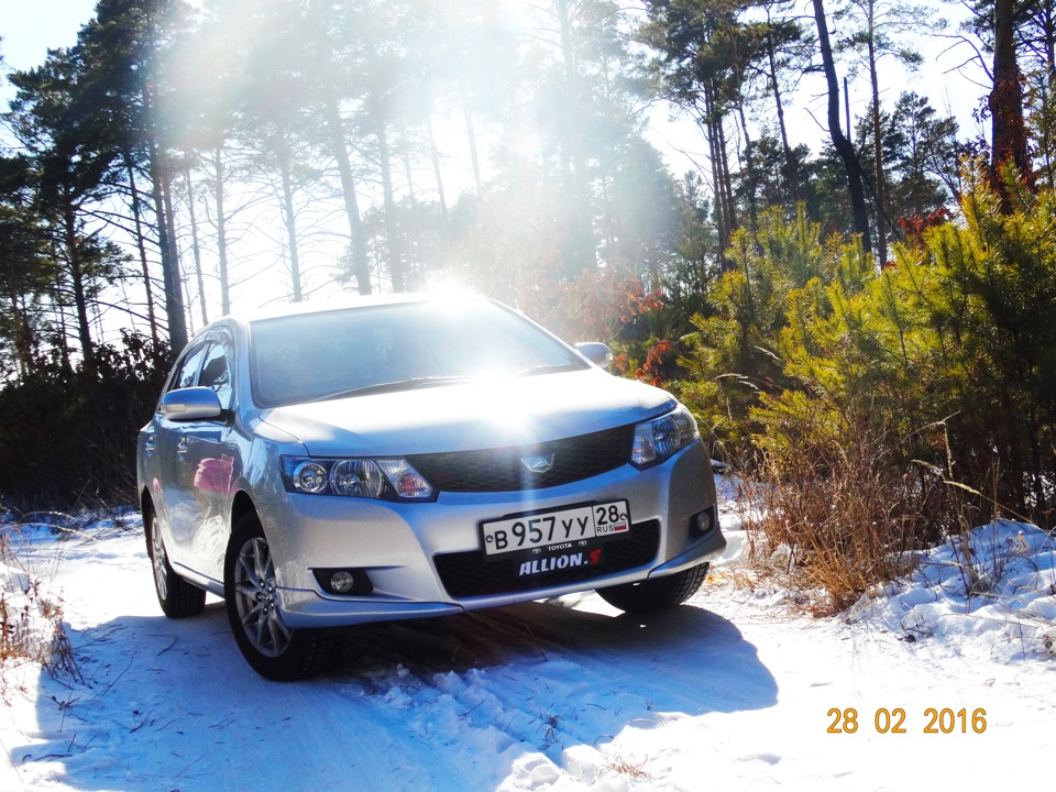 Фото в бортжурнале Toyota Allion (T260)