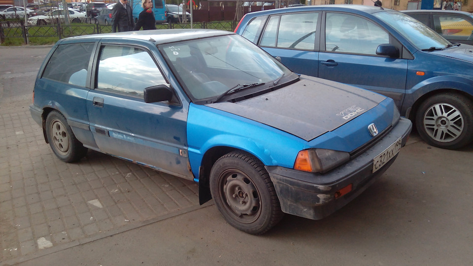 Фото в бортжурнале Honda Civic Hatchback (3G)