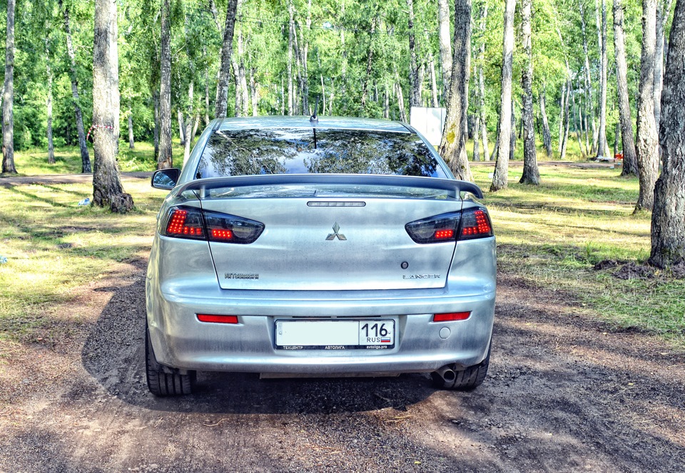 Фото в бортжурнале Mitsubishi Lancer X