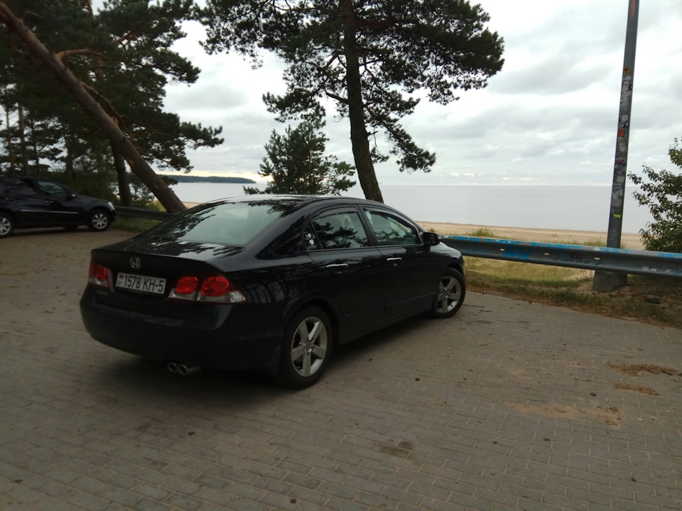 цивик и море — Honda Civic 4D (8G)
