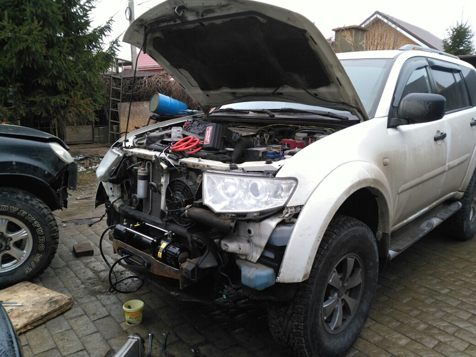 Примеряем. — Mitsubishi Pajero Sport (2G)