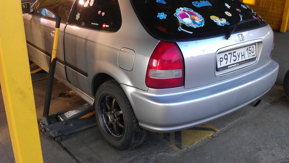 Фото в бортжурнале Honda Civic Hatchback (6G)