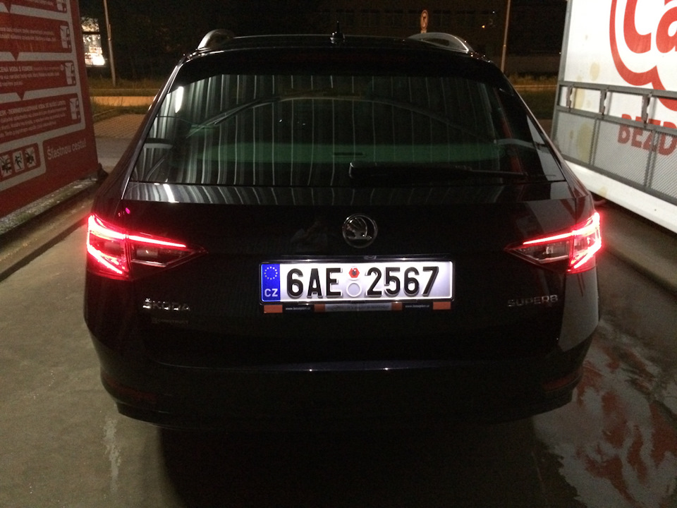 Фото в бортжурнале Skoda Superb Combi (Mk3)