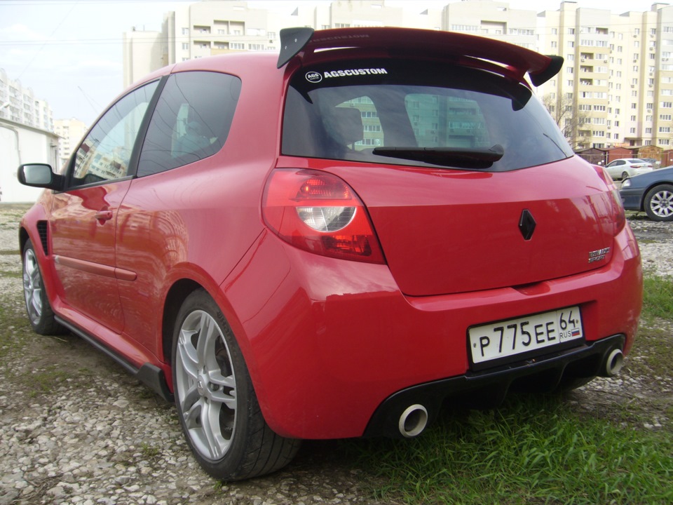 Фото в бортжурнале Renault Clio Sport III