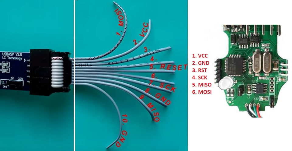 10pin = 6pin — Skoda Octavia A5 Mk2