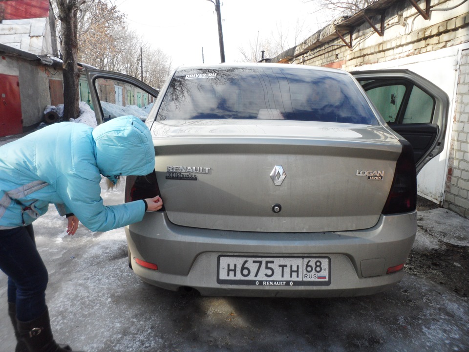 Фото в бортжурнале Renault Logan (1G)