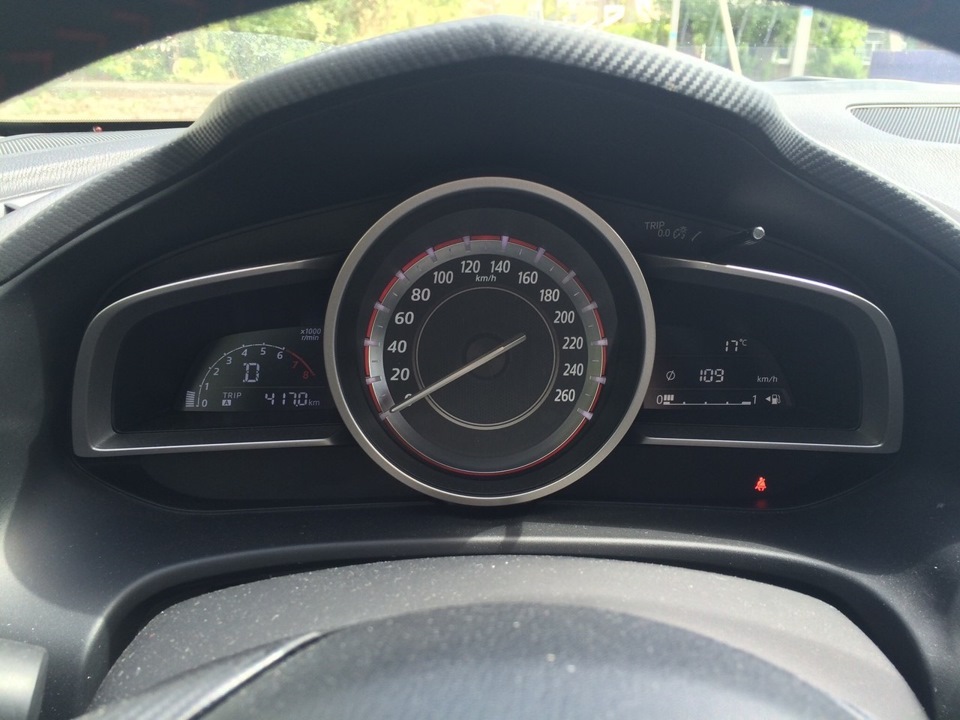 Средняя скорость 109 км/ч — Mazda 3 (3G) BM