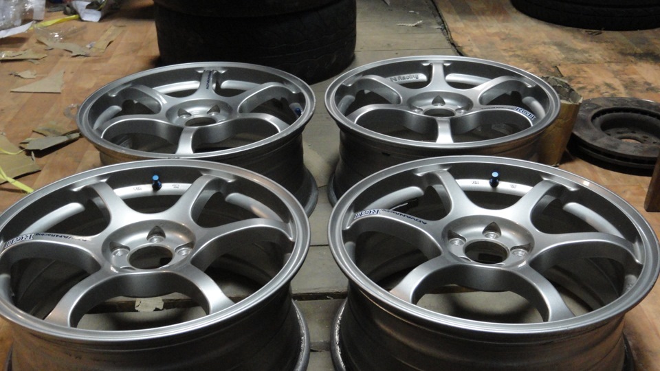 R17 7,5J ET 48 forged 7,2 кг. — Subaru Impreza WRX (GH/GE/GV/GR)