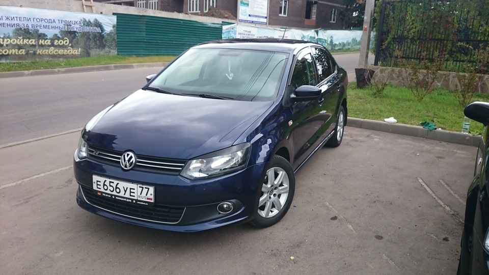 Фото в бортжурнале Volkswagen Polo Sedan
