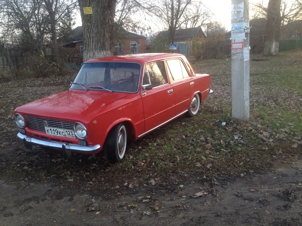 И первый выезд до работы. Это где то конец ноября 2015. — Lada 2101
