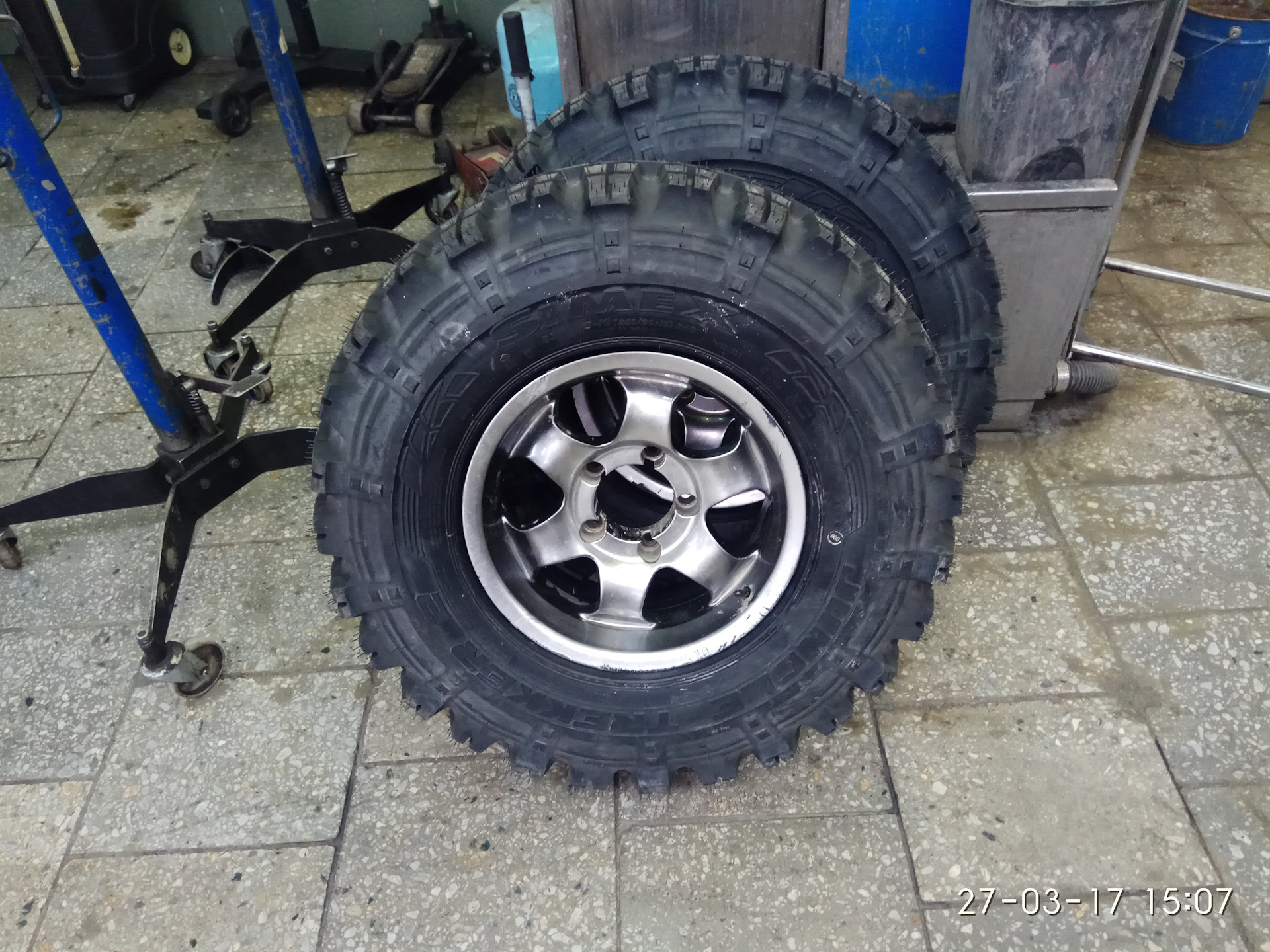 Переобувка. Часть 2. Simex jungle trekker 2 33x10.5 r16 — УАЗ Patriot ...