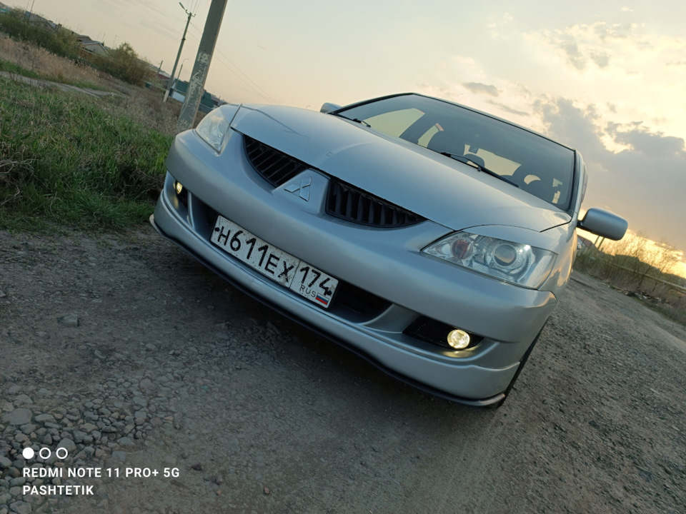 Фары Tyc а-ля Ralliart — Mitsubishi Lancer IX бензин, 1,6 л, 2005