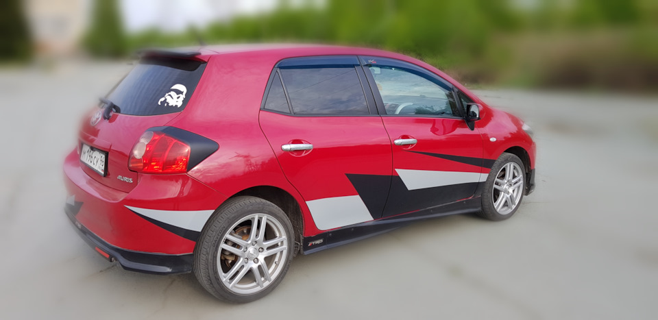 Photo from the logbook Toyota Auris (1G)