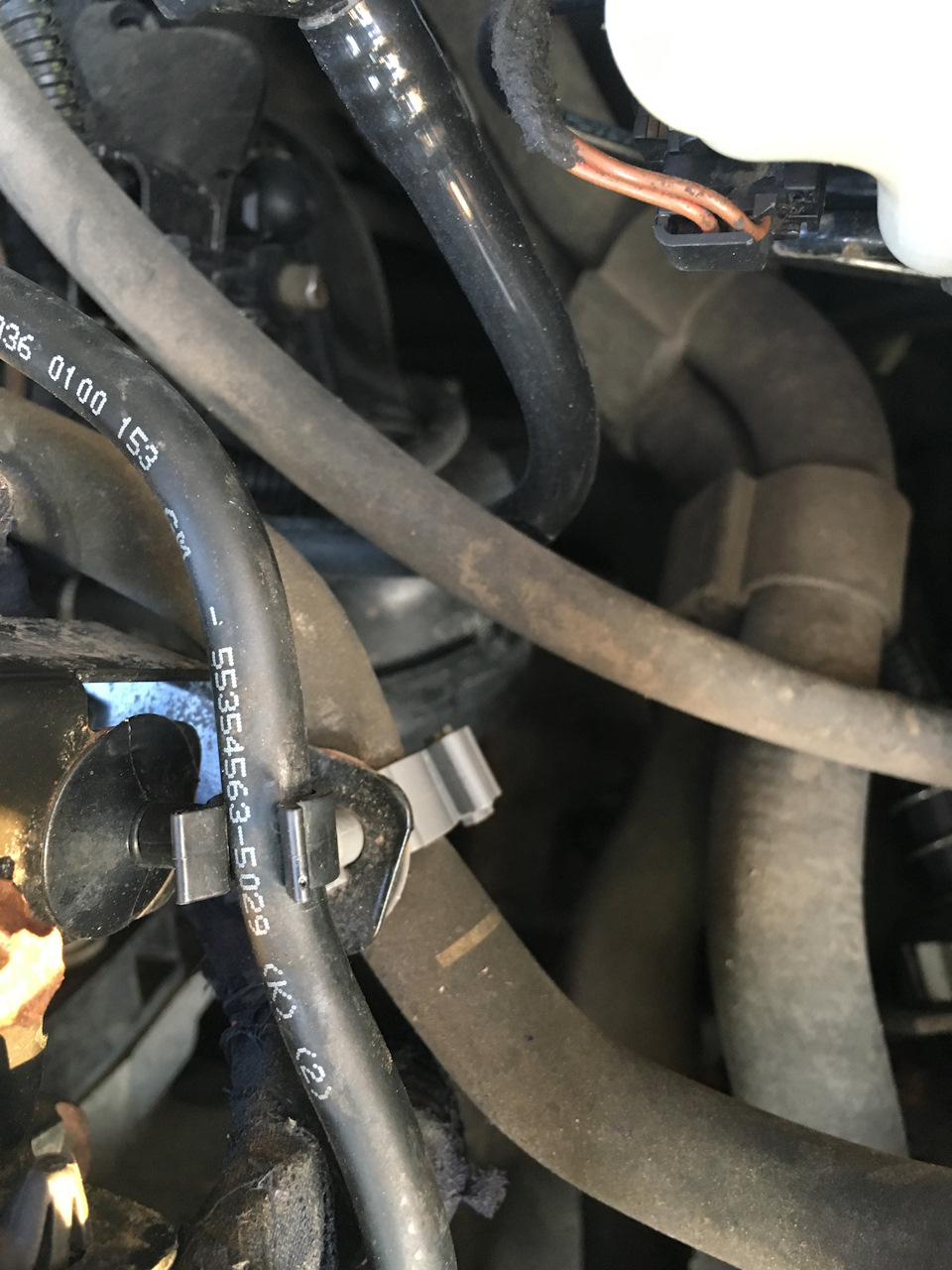 Фото в бортжурнале Opel Astra H. Запчасти на фото: 55354563