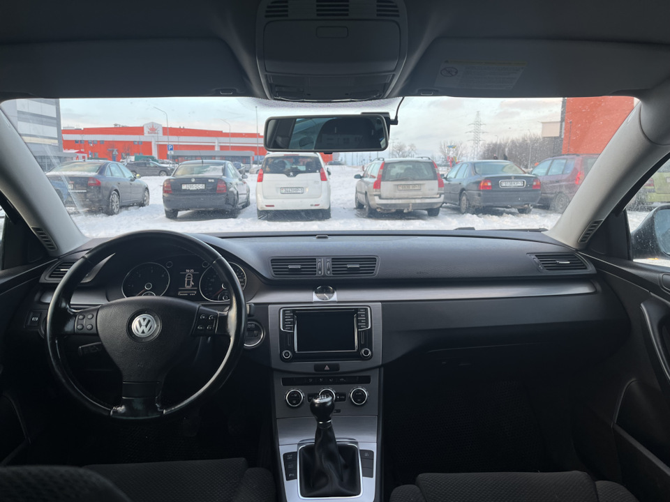 После. — Volkswagen Passat B6