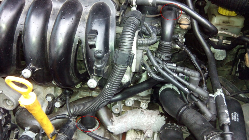 Снимаем трубку ВКГ — Skoda Octavia A4 Mk1