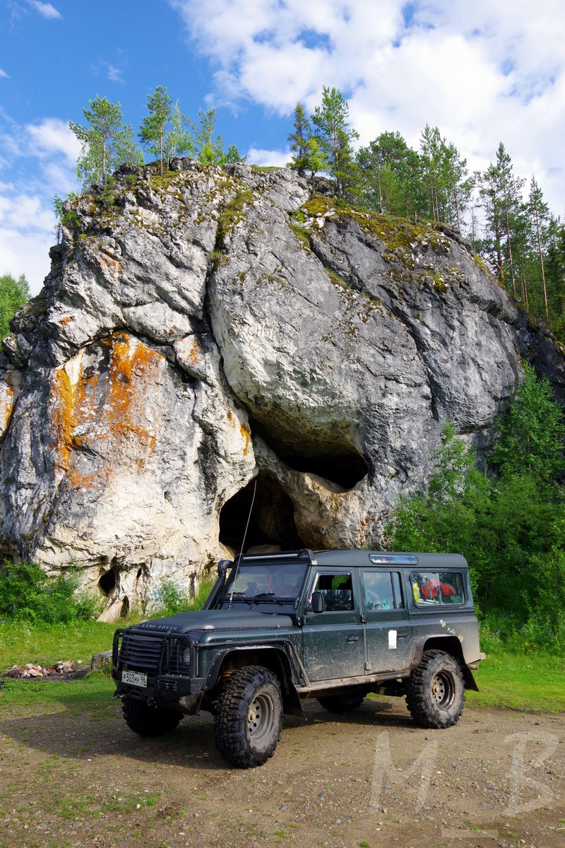 Тренькинская пещера — Land Rover Defender (L315/L316)