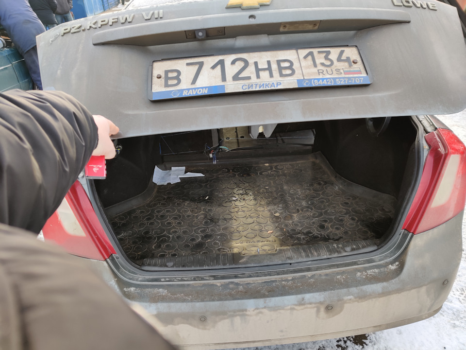 Пока ничего нет там… — Daewoo Gentra