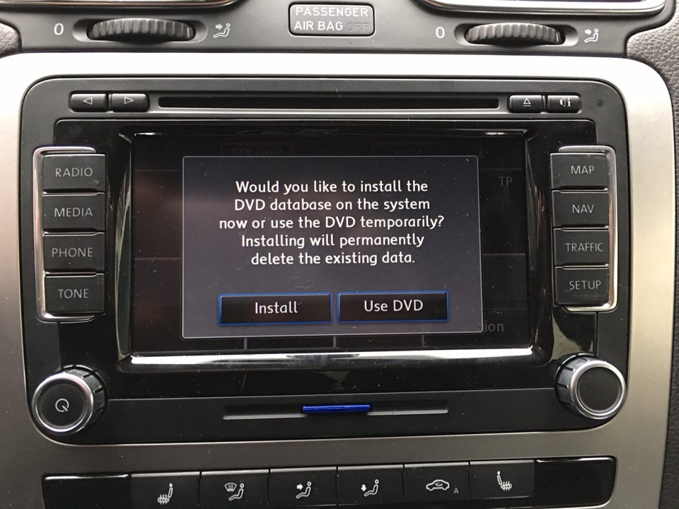 Дожидаемся этого окна и нажимаем Install/Установить — Volkswagen Scirocco (3G)
