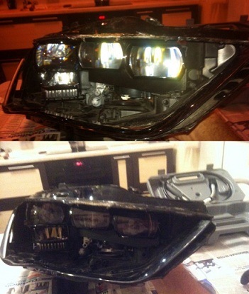 Диоды А7 в корпусе А4 FL — Audi A4 (B8)