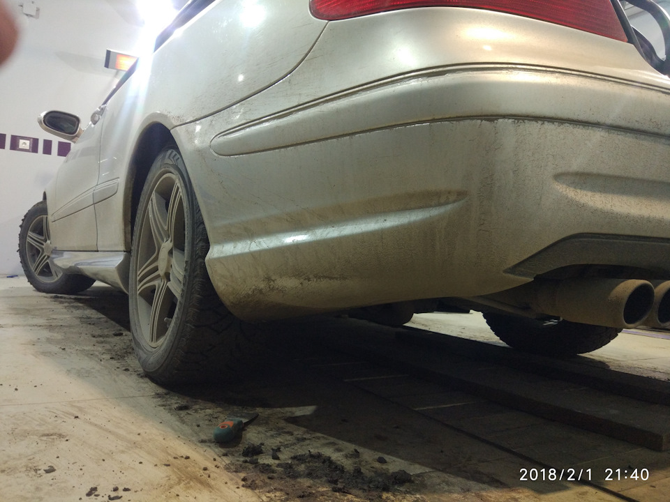 Фото в бортжурнале Mercedes-Benz CLK (W209)