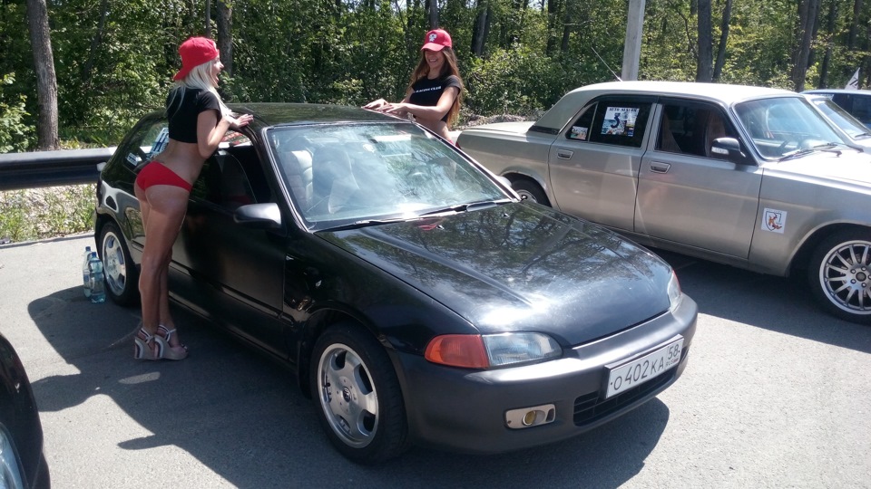 Фото в бортжурнале Honda Civic Hatchback (5G)