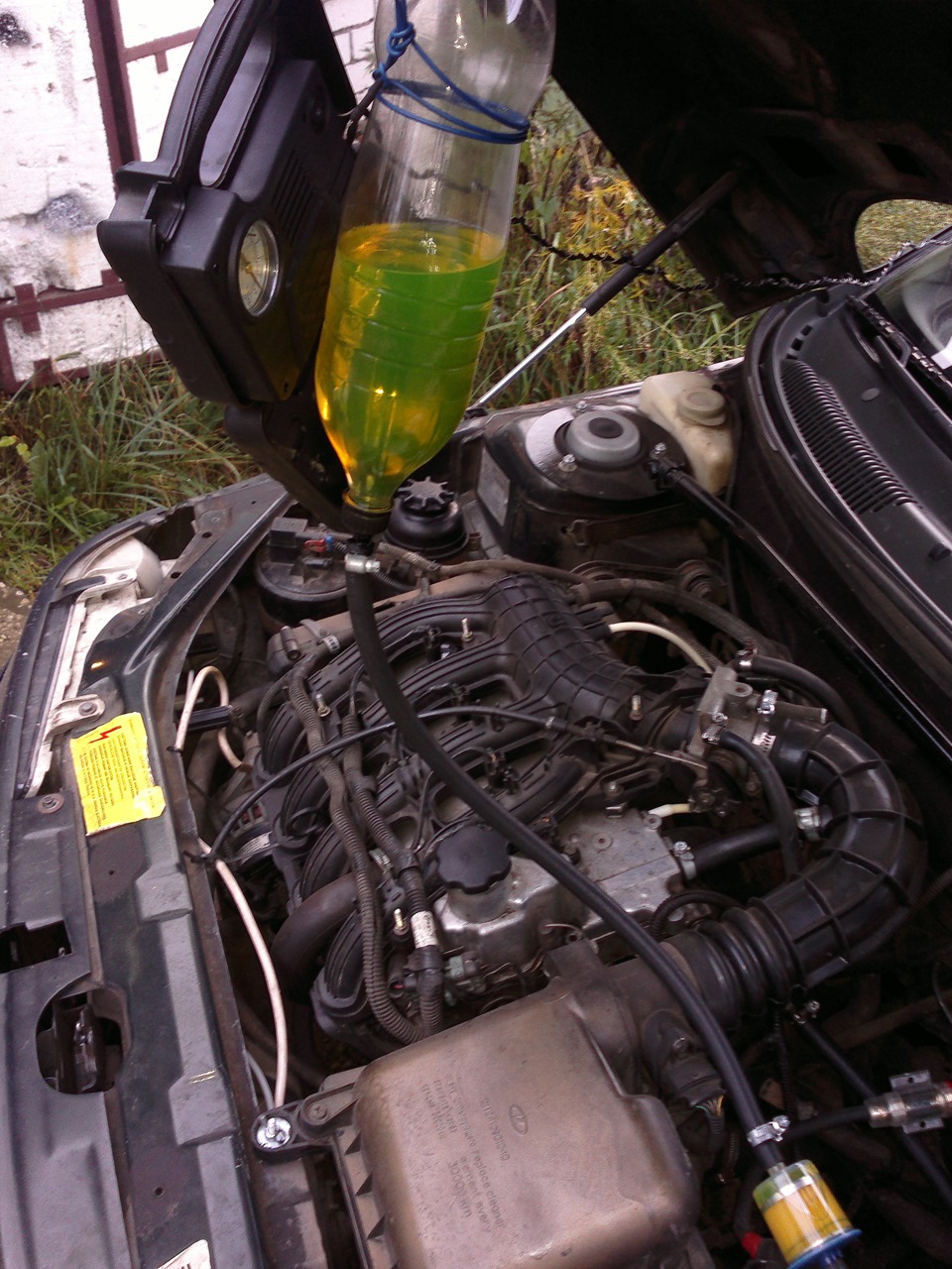 чу-чуть приколхозили… — Lada 21124