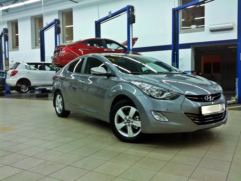 Фото в бортжурнале Hyundai Elantra (5G)
