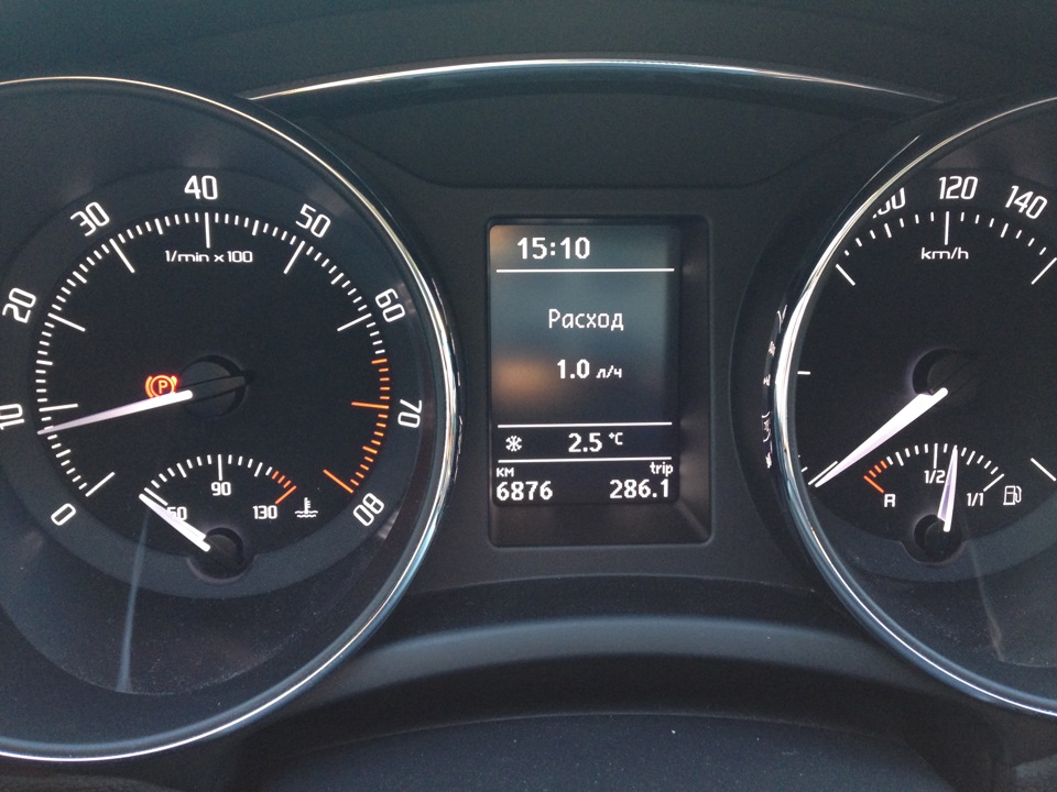 5 Зафиксировал пробег — Skoda Superb Mk2