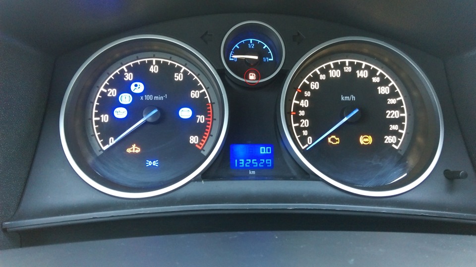 Индикатор в норме) — Opel Astra H GTC