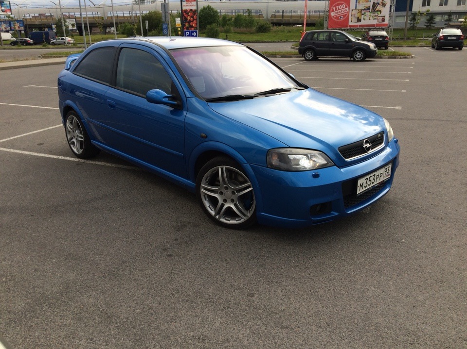 Фото в бортжурнале Opel Astra G