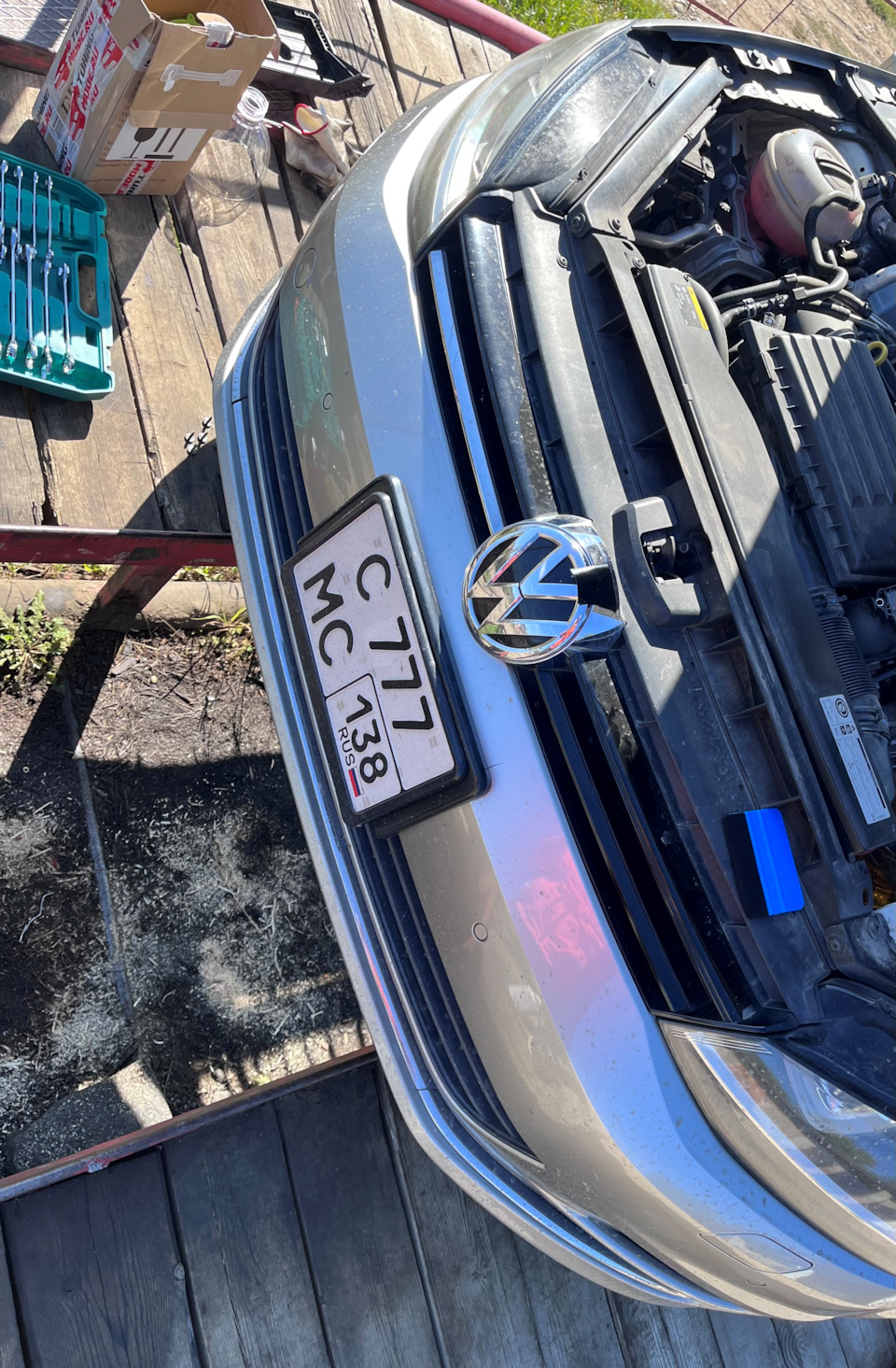 промежуточный результат — Volkswagen Golf Variant (Mk7)