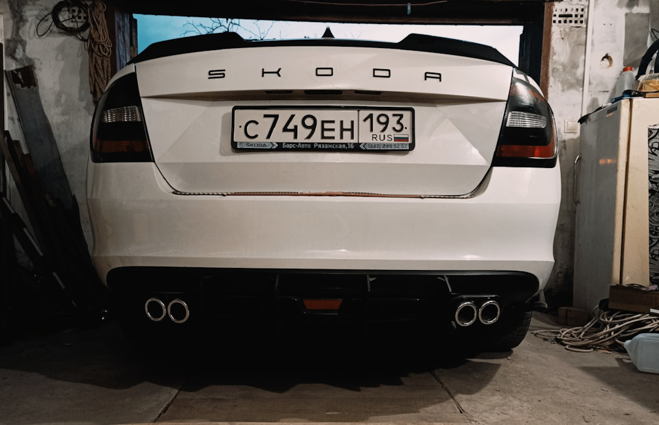 Фото в бортжурнале Skoda Rapid (1G)