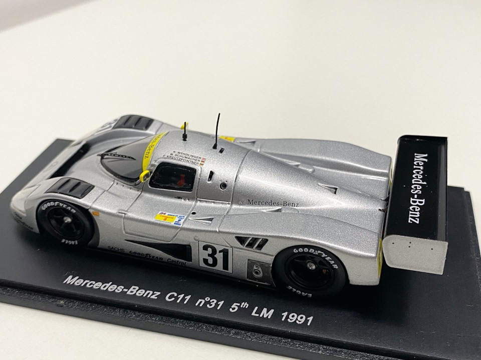 Mercedes-Benz C11 #31 5th 24h Le Mans 1991, 1:43, Spark — DRIVE2