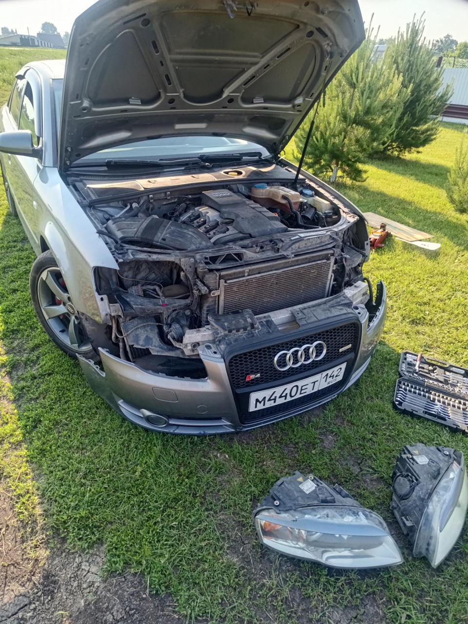 5 минут и всё снято) — Audi A4 (B7)