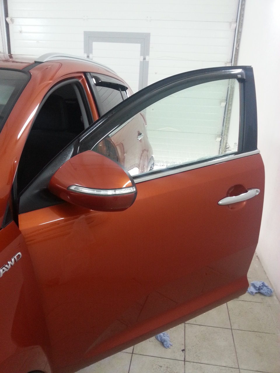 В процессе — KIA Sportage (3G)