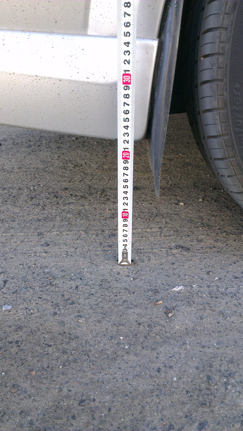 Зад, свес бампера, Вектра, -30 ПроКит. — Opel Vectra C